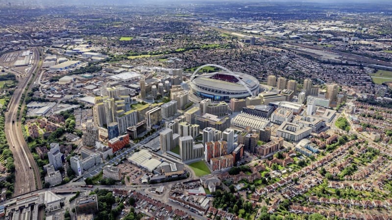 The Wembley Park scheme in London, where Cookstown firm McAleer &amp; Rushe has been awarded a contract to build another 553 houses 