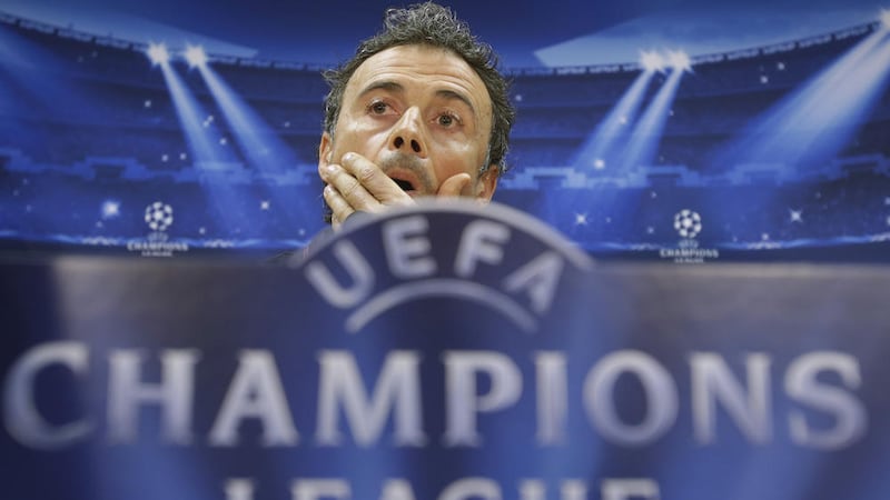 Coach Luis Enrique has dampened any talk of Barcelona taking it easy in their Champions League second leg in Munich 