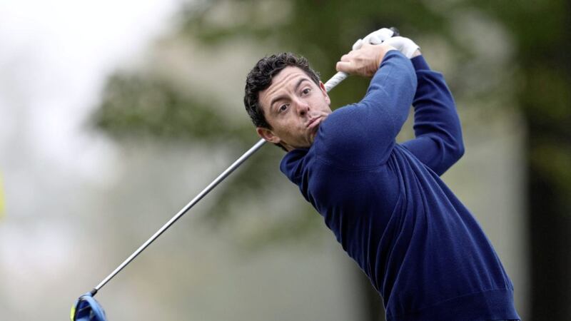 Rory McIlroy sits one behind the leading group in Mexico