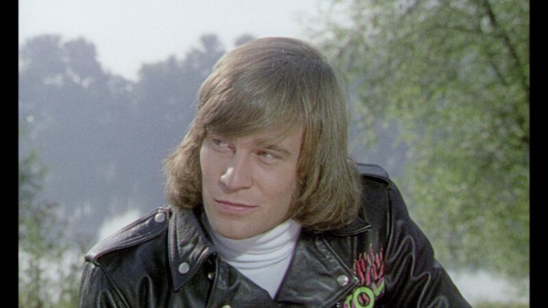 Nicky Henson as gang leader Tom in 1970s cult classic Psychomania 