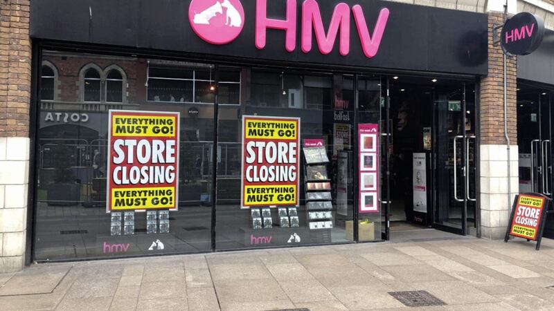 HMV will remain at its current home at Donegall Arcade in Belfast after reaching an agreement with the landlord, Sports Direct 