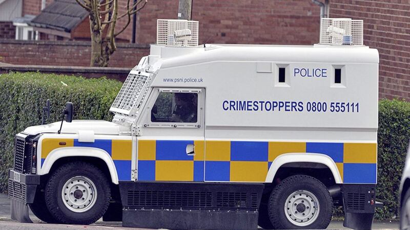 The investigation is linked to a gun attack on a PSNI car at Rossnareen Avenue in west Belfast in November 2015