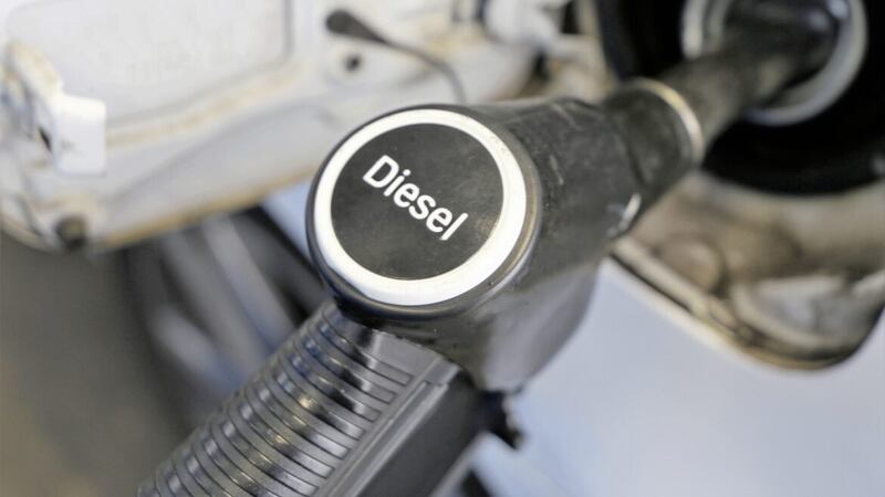 The average price of diesel reached &pound;1.574 per litre this week across the north. 
