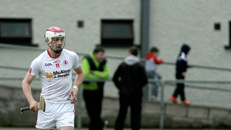 Tyrone forward Damian Casey will be expected to play a big role for Eoghan Ruadh in this Saturday&#39;s Ulster Club IHC final against Naomh &Eacute;anna Picture by S&eacute;amus Loughran 