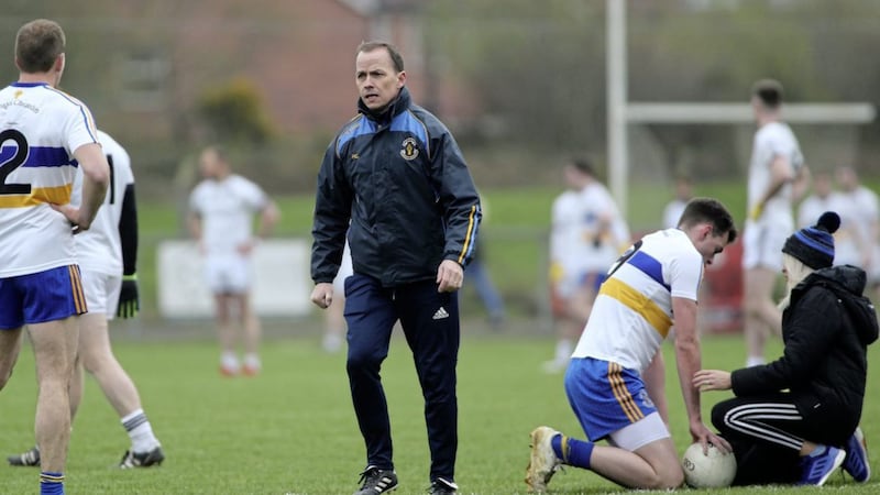 Errigal Ciaran manager Pascal Canavan has injury concerns ahead of the Tyrone SFC Final.<br /> Picture Seamus Loughran