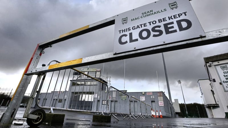 Ballybofey will be locked to all but the players, management and press on Sunday. Picture by Margaret McLaughlin 