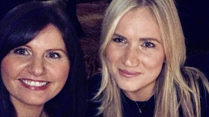 Rachel Wilkinson, left, pictured with her sister Ruth Maguire, who died while celebrating a hen party in Carlingford last month 
