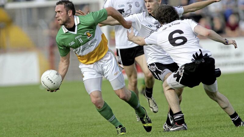Former Tyrone star Martin Penrose is one a few experienced players in an otherwise young Carrickmore team 