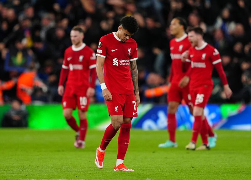 Liverpool suffered big home defeat to Atalanta on Thursday