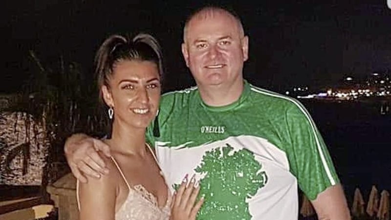 Tricia Magennis, pictured with husband Stephen, passed away last week following a battle with cancer 