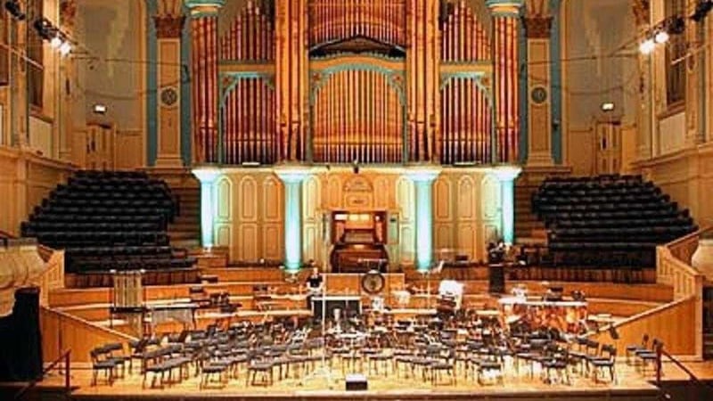 The Mulholland organ, in Belfast&#39;s Ulster Hall, was gifted to the people of the city by former Lord Mayor Andrew Mulholland in 1860s 