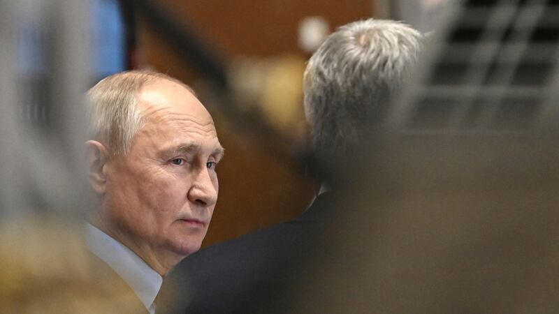The United States is to impose fresh sanctions on Vladimir Putin’s Russia (Grigory Sysoev, Sputnik, Kremlin Pool Photo via AP)