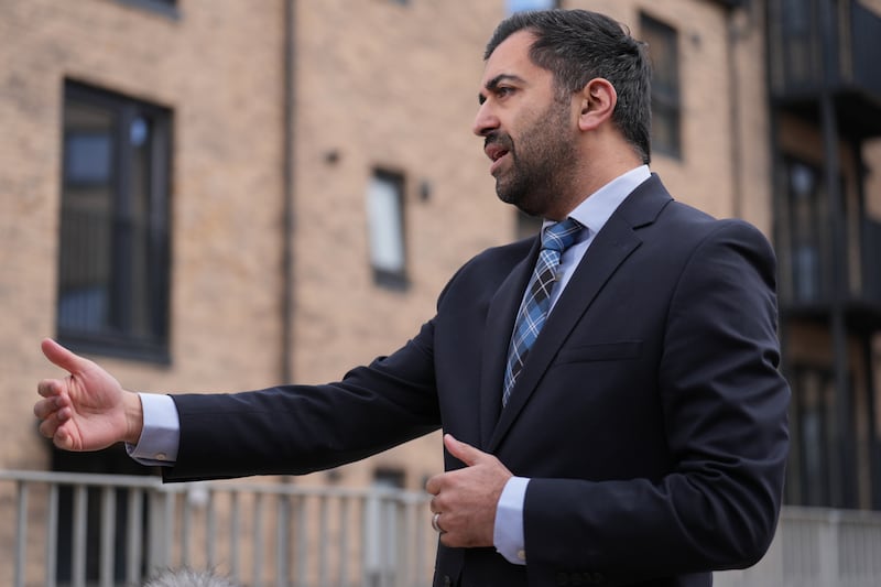 First Minister Humza Yousaf carried on with the business of Government on Friday, as a vote of no confidence in his leadership looms