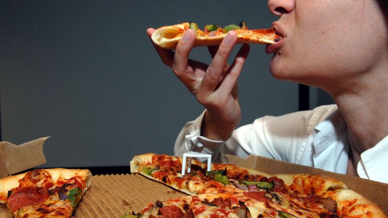Researchers at the University of Bath asked volunteers to ‘eat until you cannot manage another bite’.