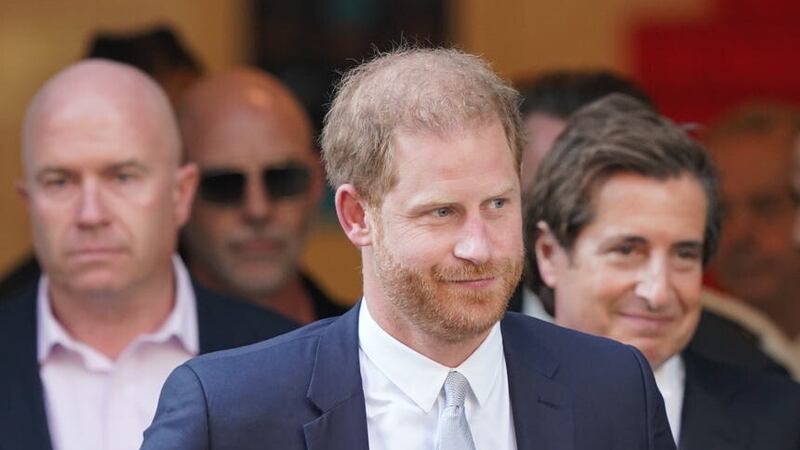The Duke of Sussex gave evidence in the trial (Jonathan Brady/PA)