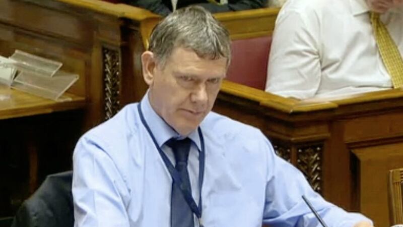 Department for the Economy permanent secretary Andrew McCormick appeared before the Public Accounts Committee yesterday