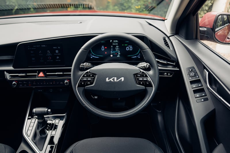 The Niro has Kia's trademark simple and clear dashboard and infotainment arrangement
