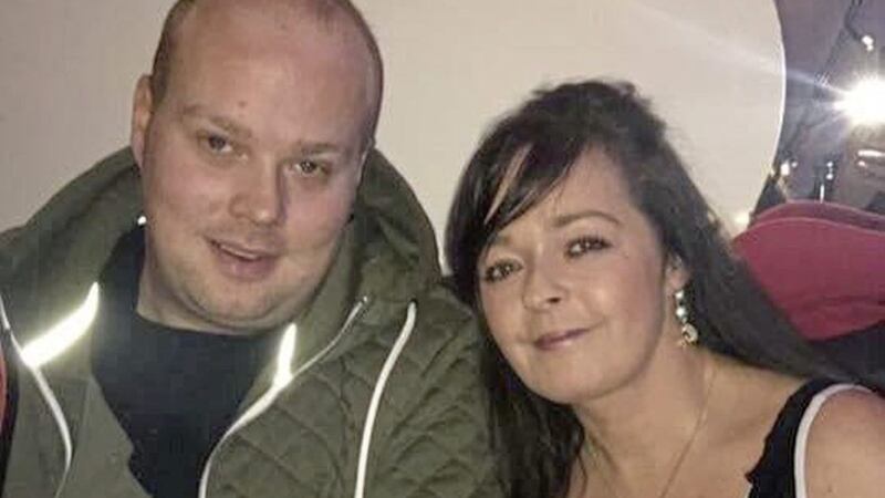 Friends Stuart Robinson and Kelly Watters from Belfast who died at the weekend. Police are investigating the circumstances surrounding their deaths 