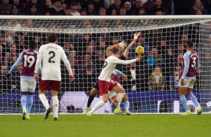 Scott McTominay struck late on to earn Manchester United victory at Aston Villa