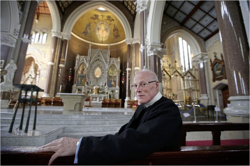 The 2019 Clonard Novena will take place this year under the supervision of new Rector Fr Peter Burns. Picture: Hugh Russell 