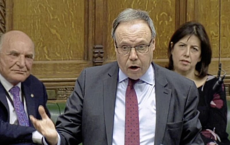 DUP's Nigel Dodds has accused Dublin and the EU of pulling a 'con trick'