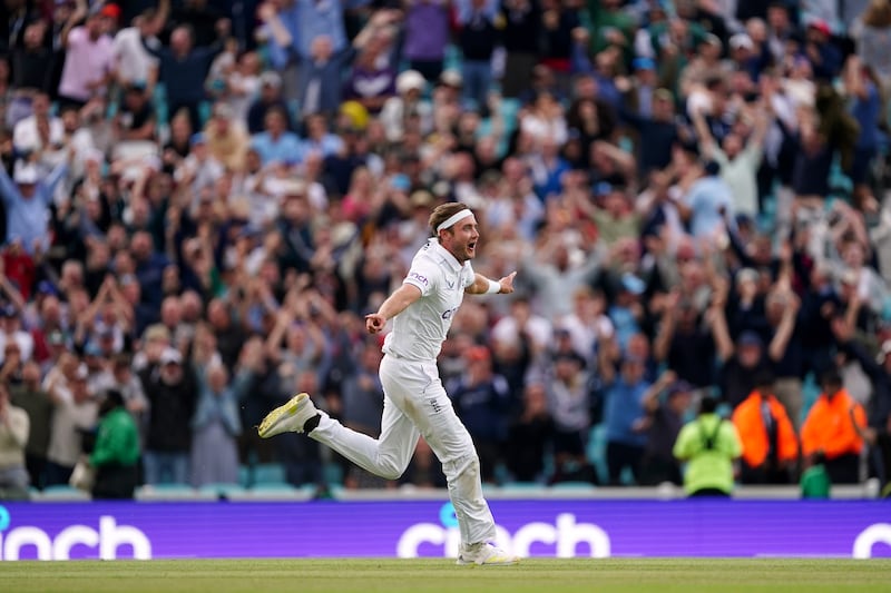 Broad enjoyed a fairy-tale final act with England