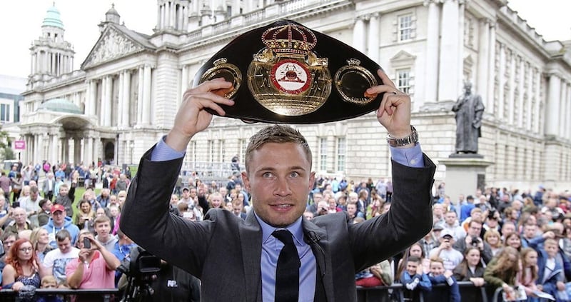 Former champion boxer and mental health advocate Carl Frampton will be in conversation with Patrick Kielty at Docs Ireland 5 