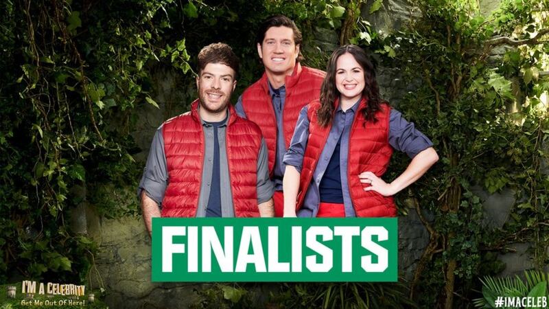&nbsp;The three finalists of I'm A Celebrity... Get Me Out Of Here! 2020
