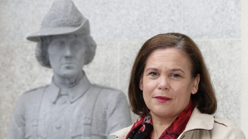 Sinn F&eacute;in leader Mary Lou McDonald said it had been a &quot;challenging weekend&quot; for her party. File picture by Niall Carson, Press Association 