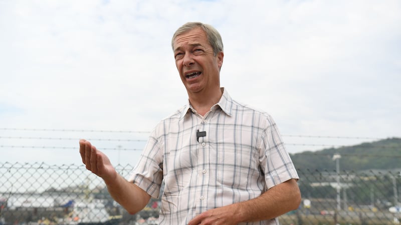 Nigel Farage said he believes private bank Coutts targeted him ‘on personal and political grounds’ (Kirsty O’Connor/PA)