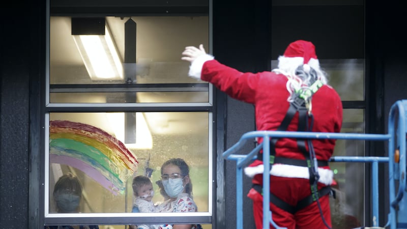 Youngsters were given a surprise visit at Leeds Children’s Hospital.