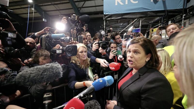 Sinn Fein president Mary Lou McDonald is to begin talks with other parties about forming a new government. Picture by Niall Carson/PA Wire 