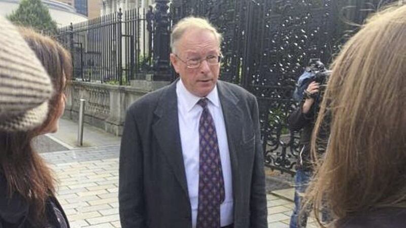 Chris Murphy pictured outside court