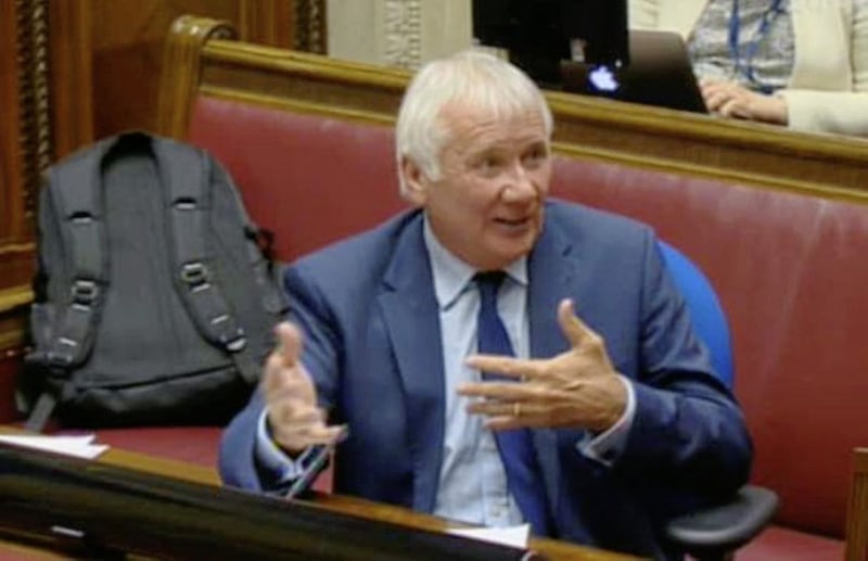 Ex-civil service head Sir Malcolm McKibbin gave evidence to the inquiry yesterday 