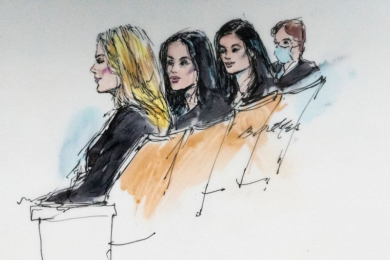 Khloe Kardashian, Kim Kardashian, Kylie Jenner and Kris Jenner in court