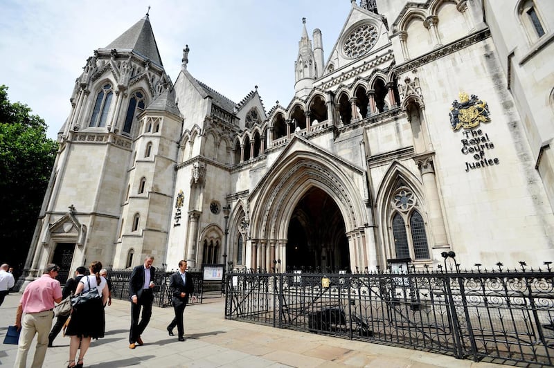 The case was heard at the Royal Courts of Justice in London