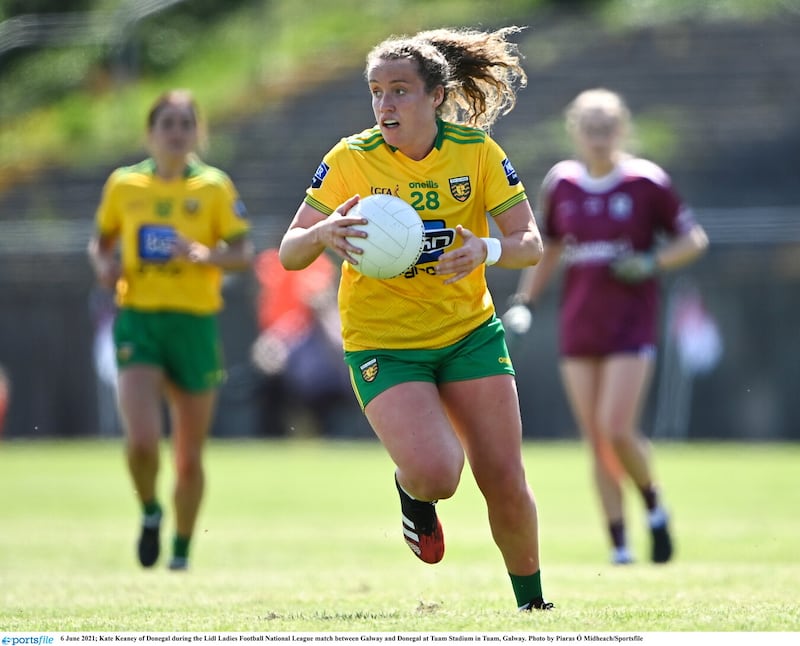 Having soldiered for so long with Donegal, Kate Keaney still misses friends and football in Tir Chonaill. Picture by Sportsfile