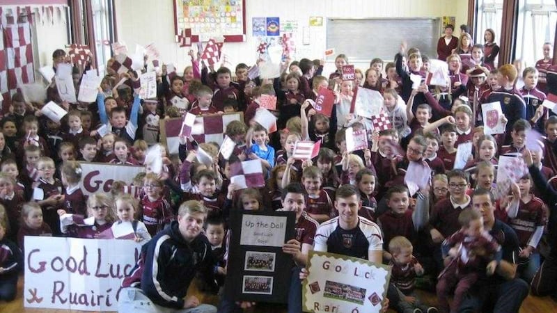 St Mary's, Cushendall primary and nursery schools are right behind the Ruairi Ogs' All-Ireland tilt