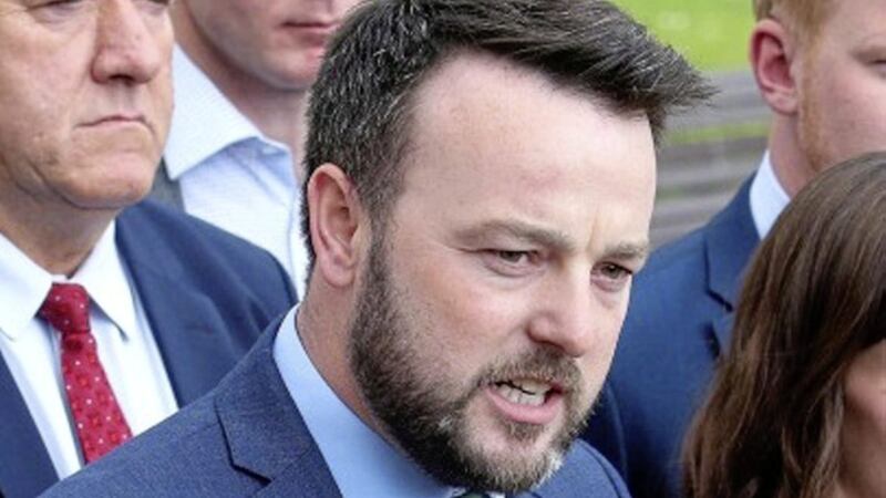 SDLP leader Colum Eastwood said the DUP and Sinn F&eacute;in are ready to do a deal. Picture by Mal McCann 
