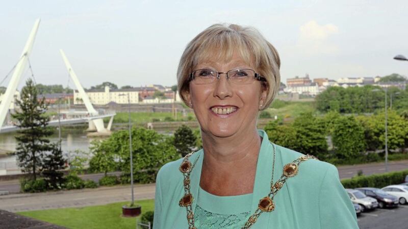 Former Derry City and Strabane DUP mayor Hilary McClintock 