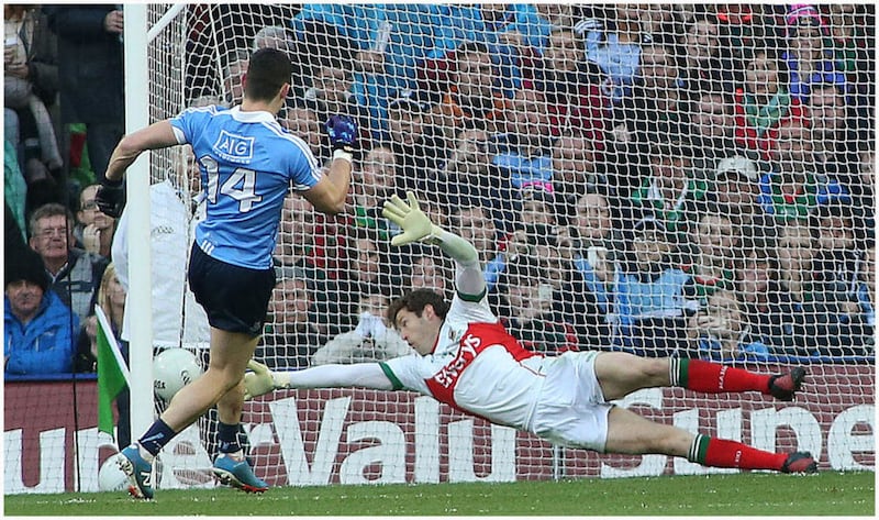 David Clarke had been outstanding in the Mayo goal before he was dropped for the replay 