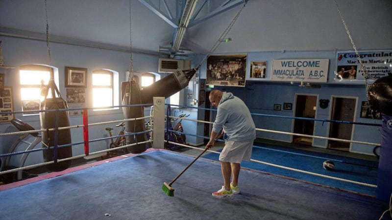 Apart from a temporary reprieve between August and mid-October, boxing clubs across Ireland have been closed since March. Picture by Mark Marlow 