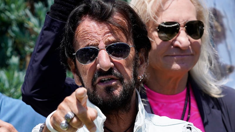 The beloved former Beatle held a small gathering in Beverly Hills.
