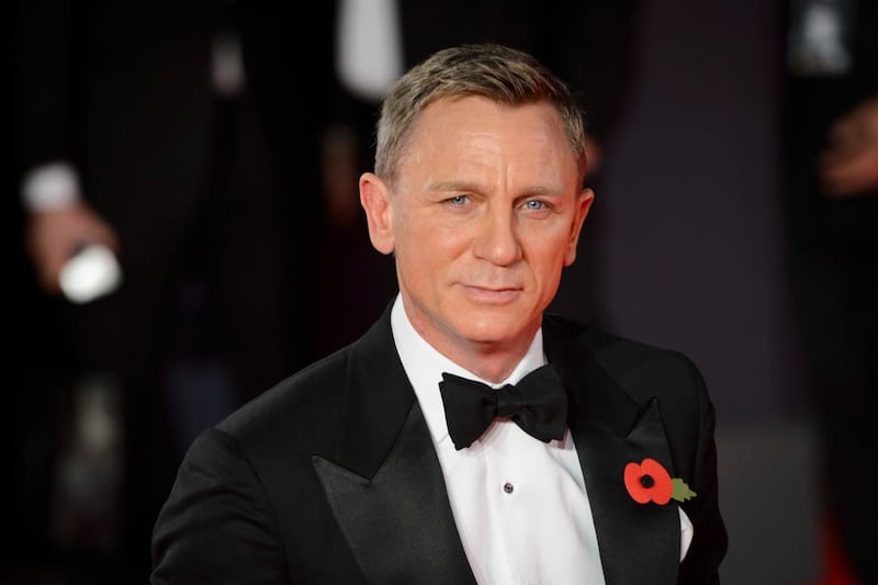 The latest James Bond film is expected to be Daniel Craig’s last time playing the spy (Matt Crossick/PA)