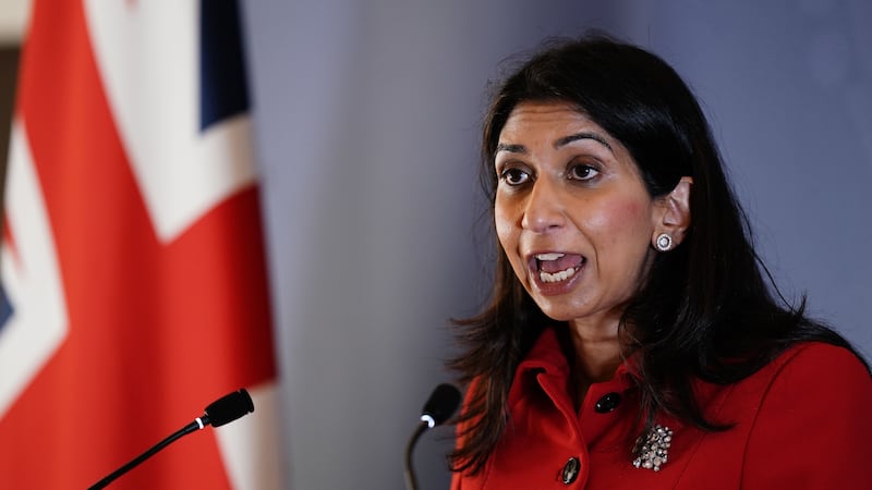 Home Secretary Suella Braverman has lost the opening round of a High Court fight with two men believed to be victims of human trafficking (Jordan Pettitt/PA)