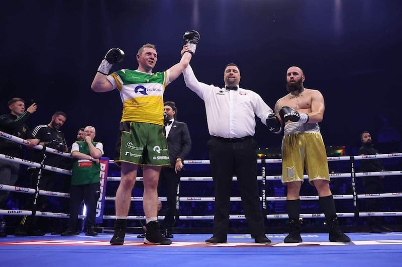 Fearghus Quinn banked six valuable rounds against experienced Angel Emilov 