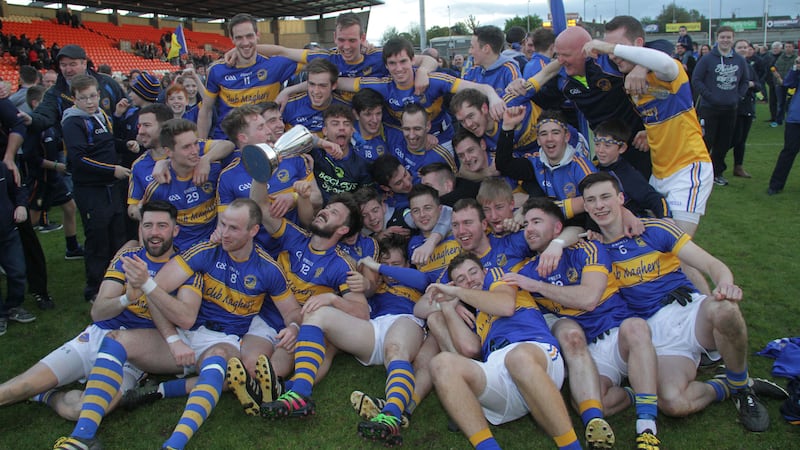 Maghery won their first ever Armagh title when they defeated Cullyhanna in this month's final at the Athletic Grounds&nbsp;