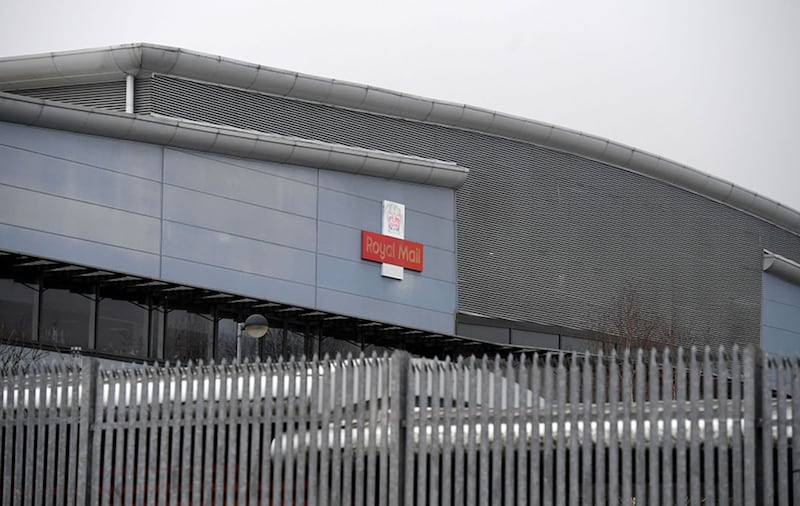 A suspicious package containing white powder discovered at Royal Mail's sorting office in Newtownabbey was found to be non-hazardous&nbsp;