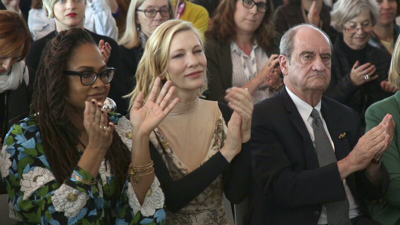 Cate Blanchett is president of the international film festival’s jury this year.