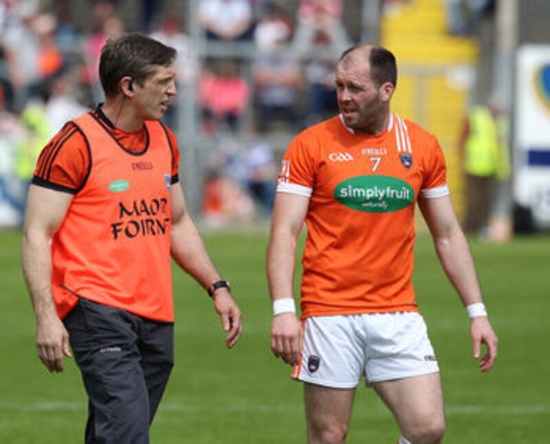 McGeeney's captain Ciaran McKeever is expected to return in March 